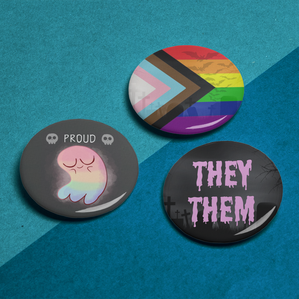 LGBTQ+ Pride Pin Badges